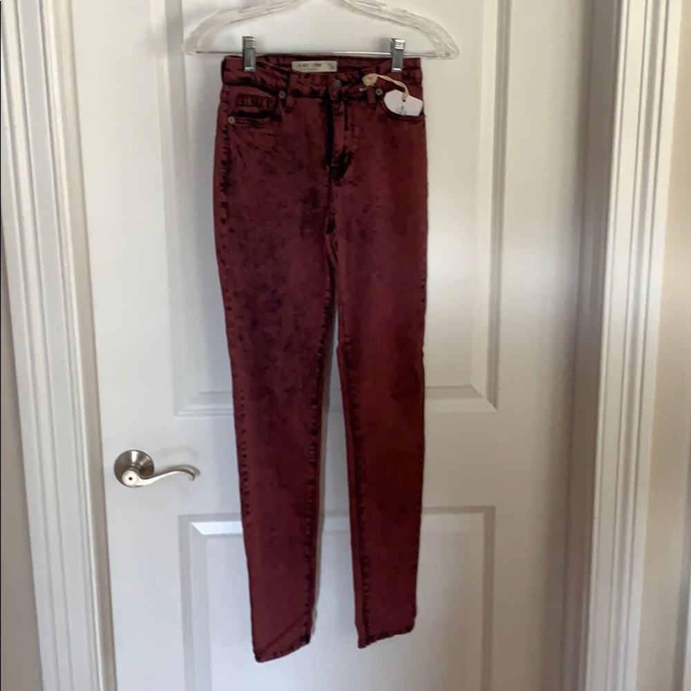 Just USA black label acid wash skinny jean